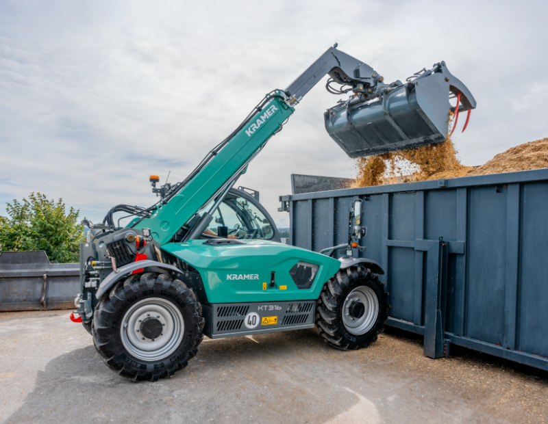 Noul încărcător telescopic KRAMER KT316